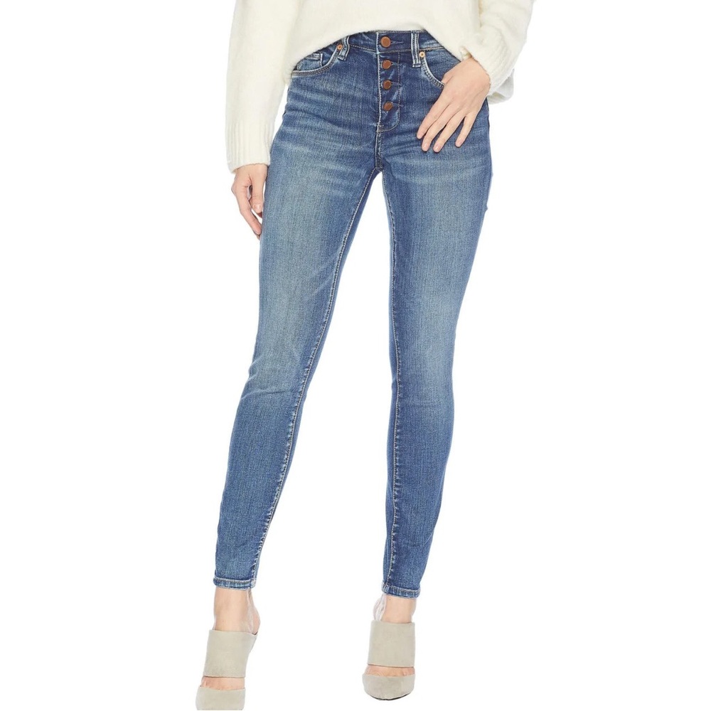 BLANK NYC The Great Jones High Rise Skinny Jeans